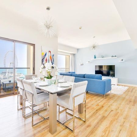 Luxury Jbr - Full Sea View - Free 5* Beach Resorts Access Dubai Exteriör bild