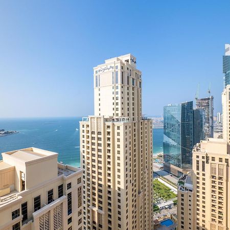Luxury Jbr - Full Sea View - Free 5* Beach Resorts Access Dubai Exteriör bild