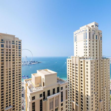 Luxury Jbr - Full Sea View - Free 5* Beach Resorts Access Dubai Exteriör bild
