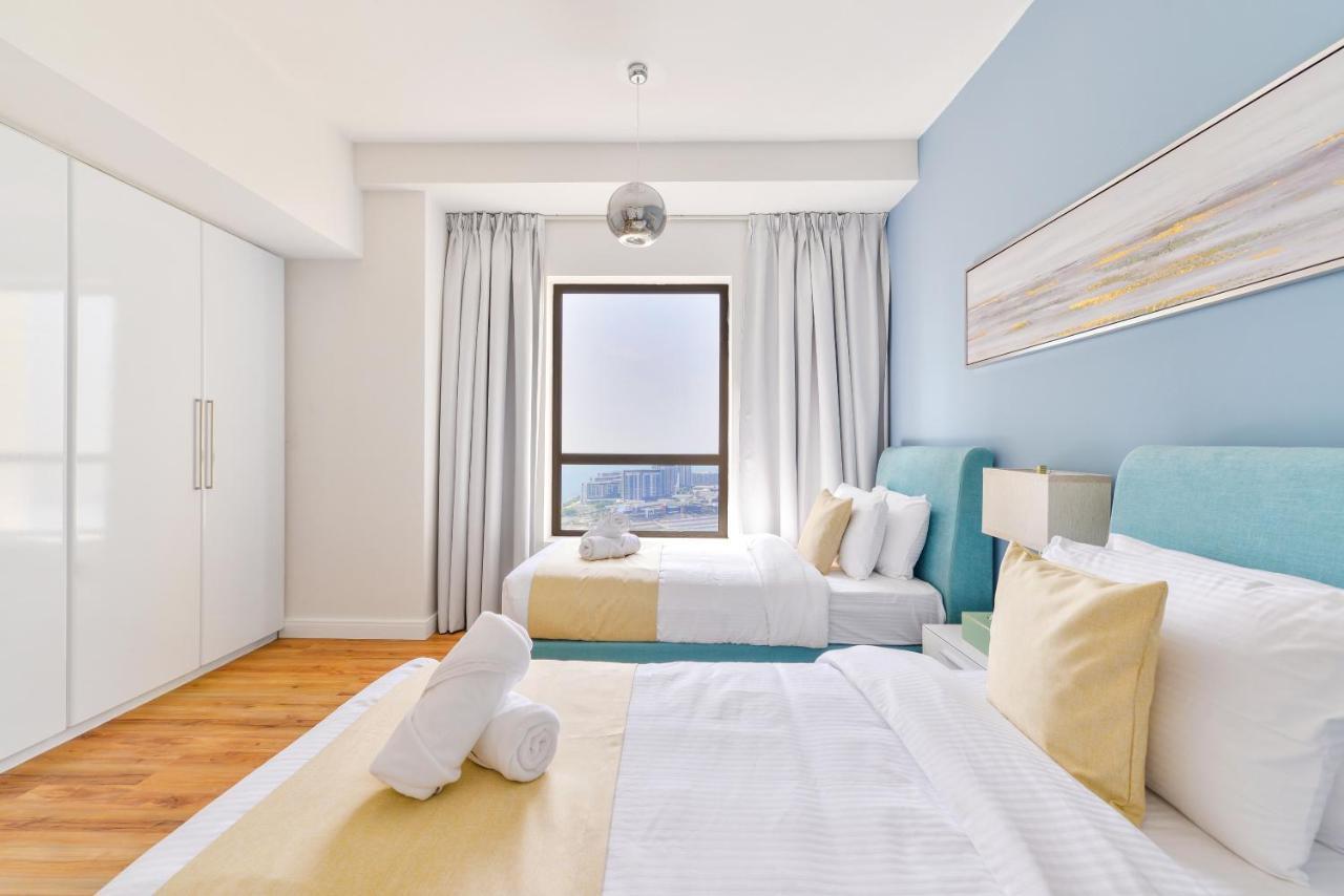 Luxury Jbr - Full Sea View - Free 5* Beach Resorts Access Dubai Exteriör bild