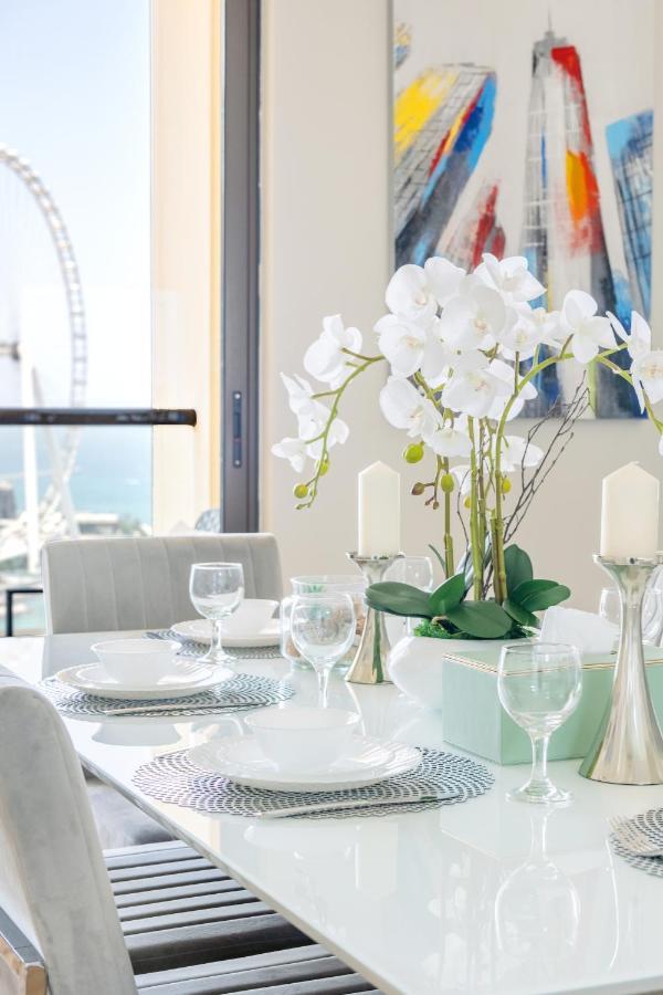Luxury Jbr - Full Sea View - Free 5* Beach Resorts Access Dubai Exteriör bild