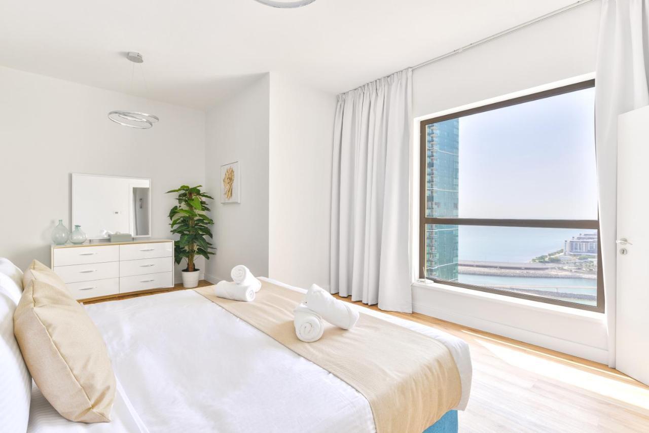 Luxury Jbr - Full Sea View - Free 5* Beach Resorts Access Dubai Exteriör bild