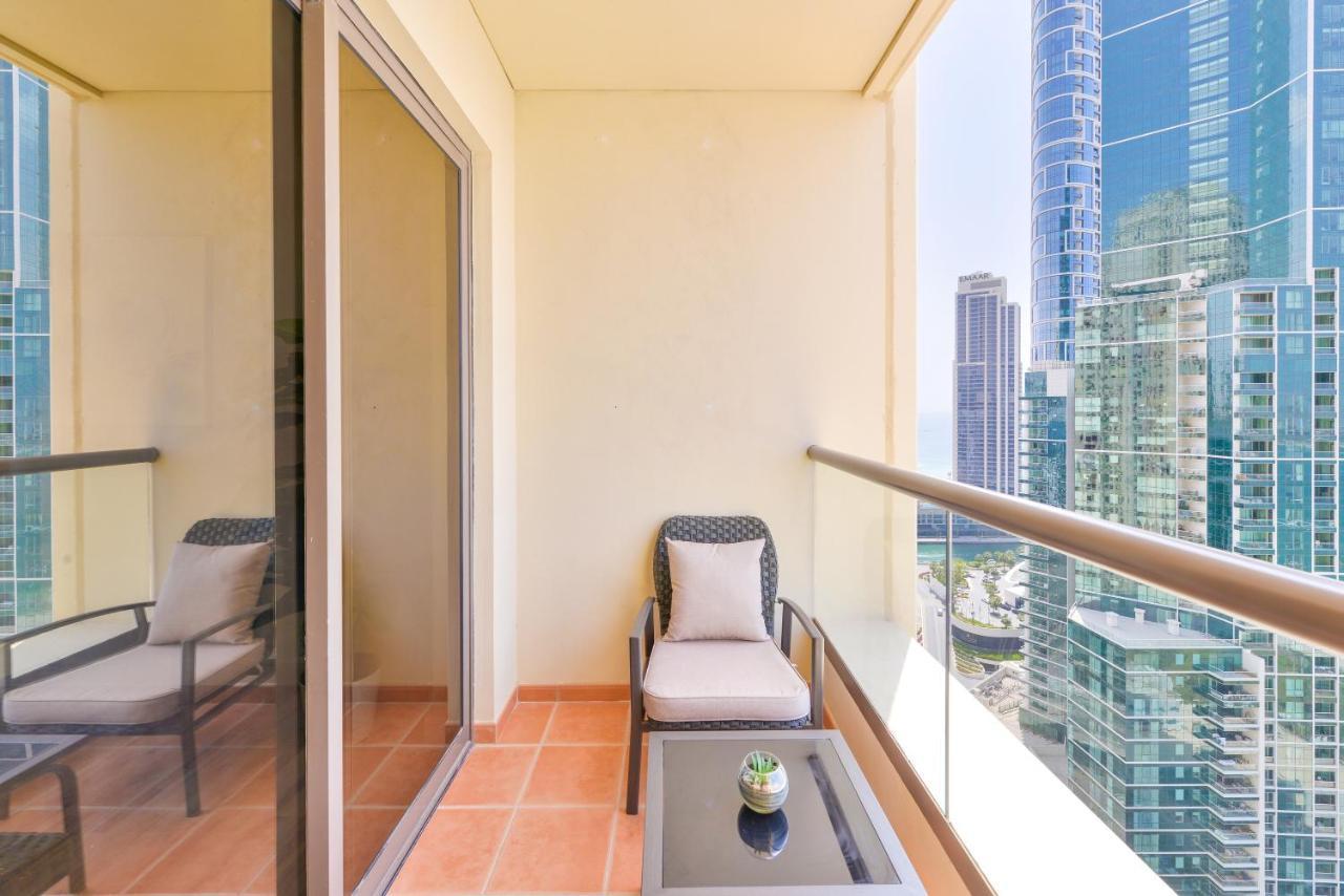 Luxury Jbr - Full Sea View - Free 5* Beach Resorts Access Dubai Exteriör bild