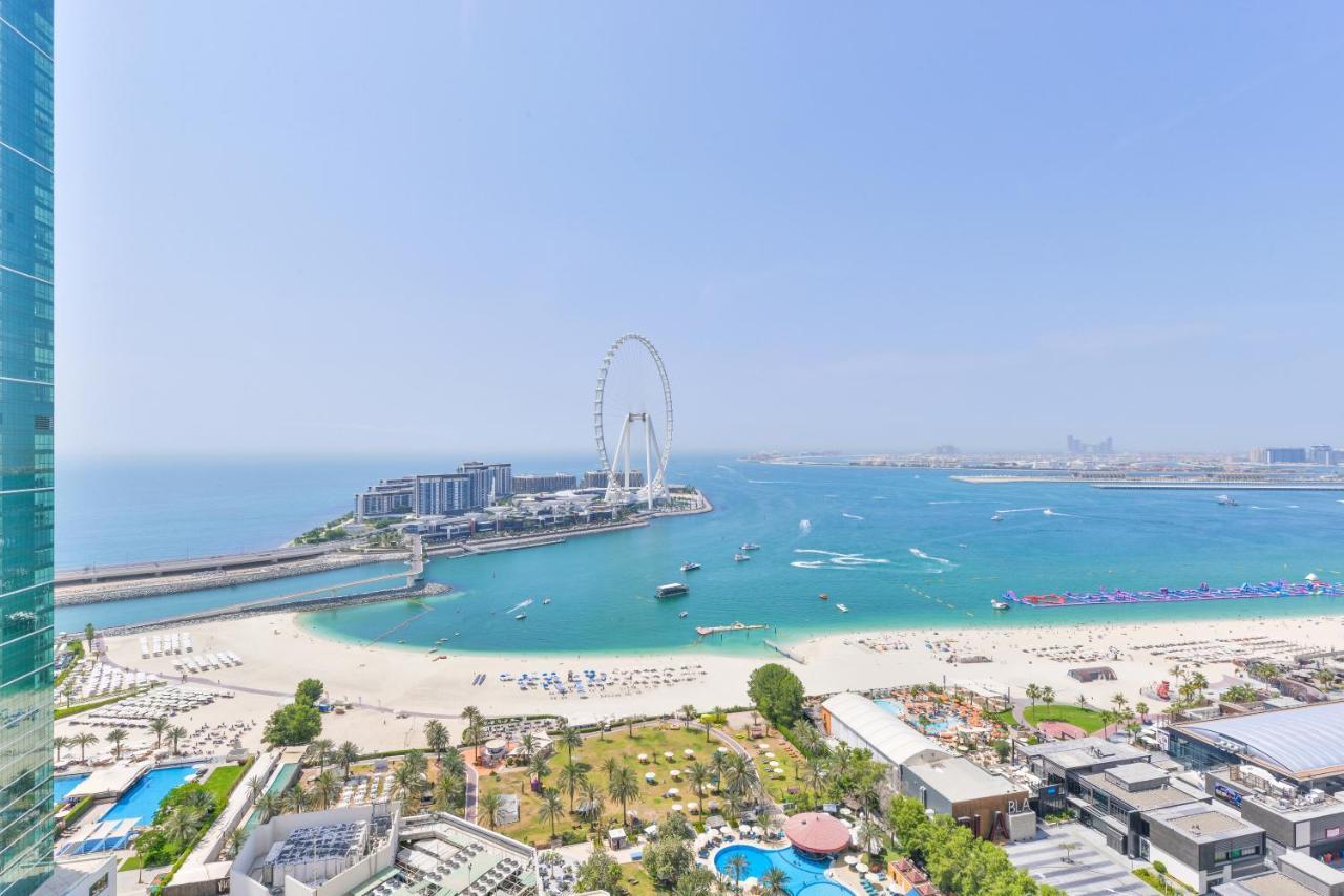 Luxury Jbr - Full Sea View - Free 5* Beach Resorts Access Dubai Exteriör bild