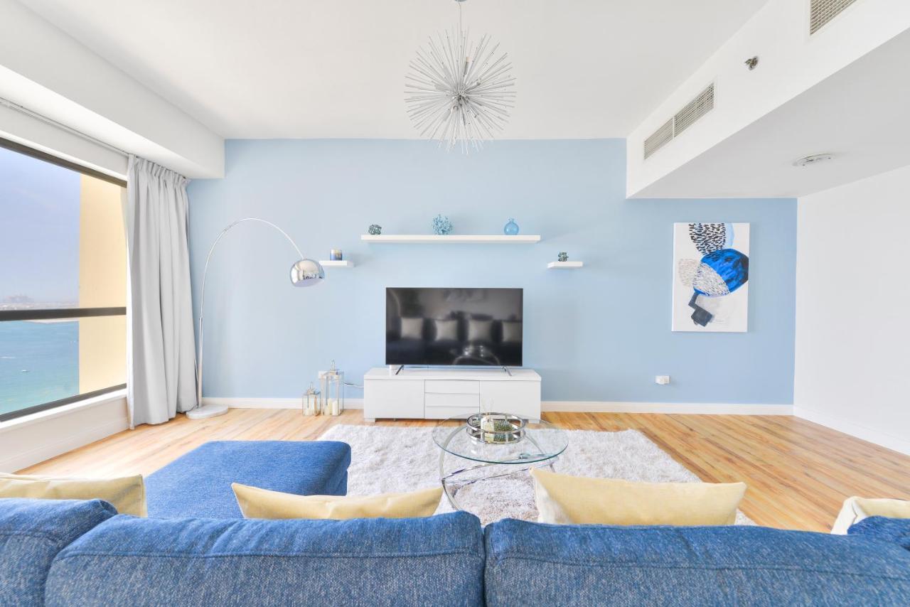 Luxury Jbr - Full Sea View - Free 5* Beach Resorts Access Dubai Exteriör bild