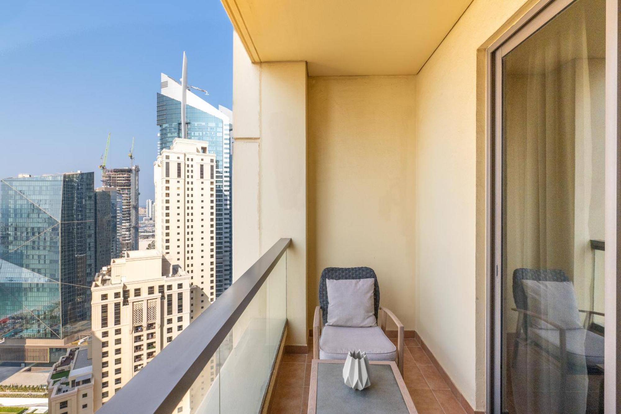 Luxury Jbr - Full Sea View - Free 5* Beach Resorts Access Dubai Exteriör bild