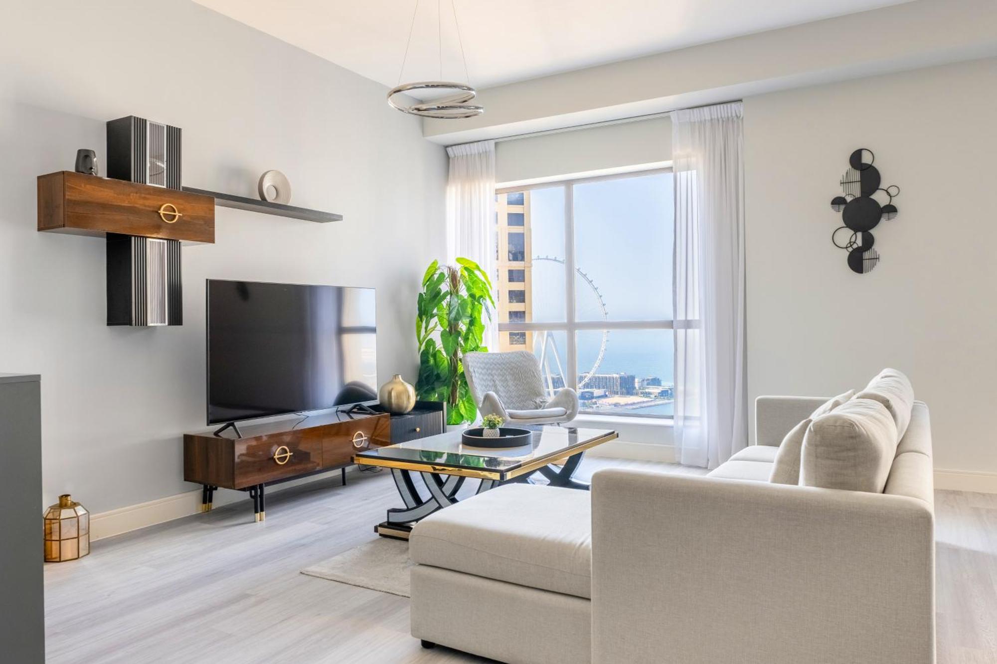 Luxury Jbr - Full Sea View - Free 5* Beach Resorts Access Dubai Exteriör bild