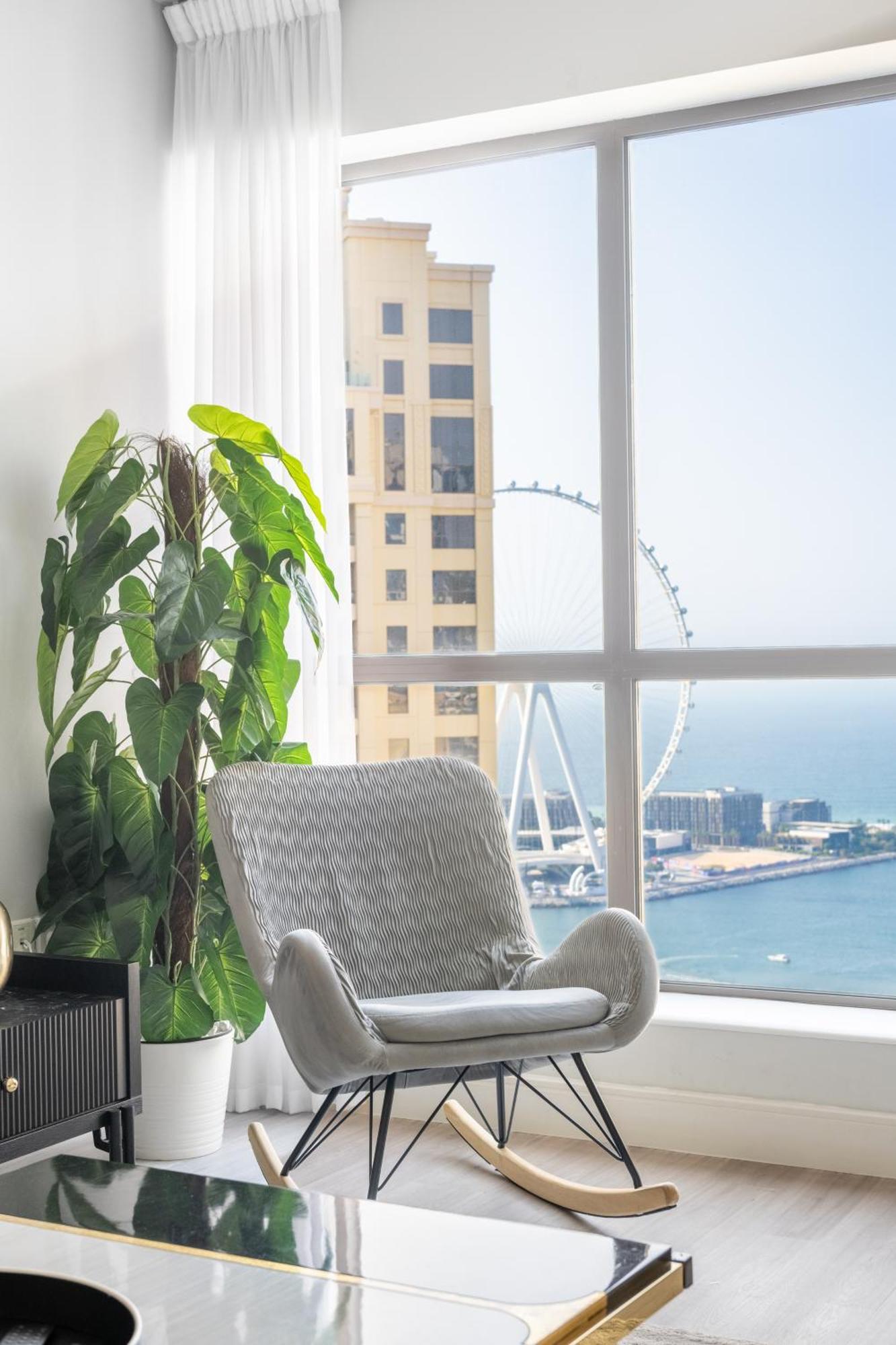 Luxury Jbr - Full Sea View - Free 5* Beach Resorts Access Dubai Exteriör bild