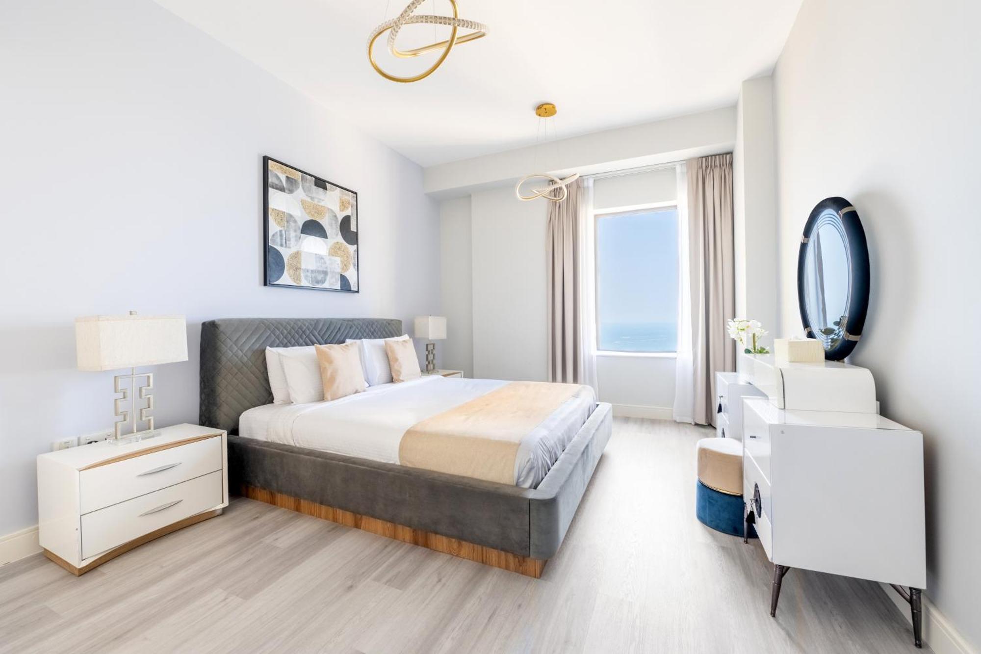 Luxury Jbr - Full Sea View - Free 5* Beach Resorts Access Dubai Exteriör bild